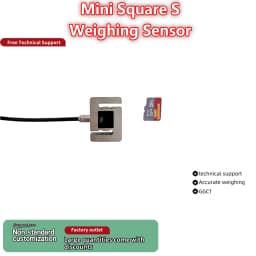 Mini S-Type Load Cell 5kg 10kg 20kg 50kg 100kg 200kg High Precision Tension Compression Force Sensor Alloy Steel IP66