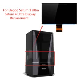 New 10.1 Inch 12K 11520×5120 Monochrome LCD Screen for Elegoo Saturn 3 Ultra Saturn 4 Ultra 3D Printer Screen Replacement