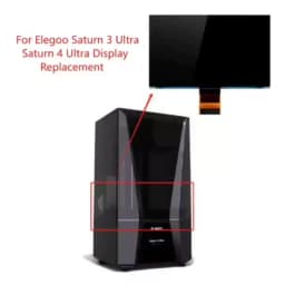New 10.1 Inch 12K 11520×5120 Monochrome LCD Screen for Elegoo Saturn 3 Ultra Saturn 4 Ultra 3D Printer Screen Replacement