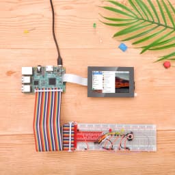 OSOYOO 3.5 RPi5 DSi Touchscreen LCD Display Capacitive Touch Screen Plug and Play Monitor for Raspberry Pi5 4 3 2 B B+