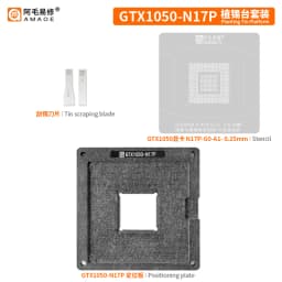 Amaoe Planting Tin Platform BGA Reballing Stencil RTX3060 GN20-E3-A1 RX580 RX5700XT 215-0917220 RX6600XT 215-130000006 RX6800XT