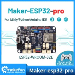 ESP32 Dev Board 3A Motor Driver (4 DC or 4 Encoder/4 Servo) 2.4GHz WiFi & Bluetooth ESP32-WROOM-32E 6-16V DC Input  USB-C 4*I2C