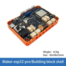 ESP32 Dev Board 3A Motor Driver (4 DC or 4 Encoder/4 Servo) 2.4GHz WiFi & Bluetooth ESP32-WROOM-32E 6-16V DC Input  USB-C 4*I2C