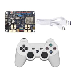 ESP32 Dev Board 3A Motor Driver (4 DC or 4 Encoder/4 Servo) 2.4GHz WiFi & Bluetooth ESP32-WROOM-32E 6-16V DC Input  USB-C 4*I2C