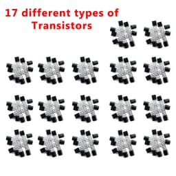 2110PCS Electronic Components Kit Ultimate Edition Various Common Capacitors Resistors T0-92 LED PCB Board DIP-IC Breadboard