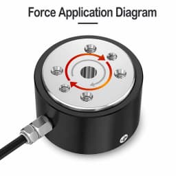 BENGBUZZQY Mini Static Torque Sensor 5Nm 10Nm 20Nm 50Nm 100Nm High Precision Flange Torque Transducer for Industry