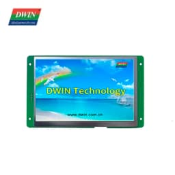 DWIN 7 Inch 800*480 HMI Intelligent TN TFT LCD Display Module UART Commercial Grade Capacitive Touch Screen DMG80480C070_03W