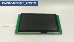 DWIN 7 Inch 800*480 HMI Intelligent TN TFT LCD Display Module UART Commercial Grade Capacitive Touch Screen DMG80480C070_03W
