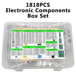 1818Pcs Electronic Components Diy Kit Led Pcb Capacitor Resistor 2n2222 RM063 3296W Potentiometers Ne555 Im317 Diodes Monolithic