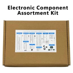 1900PCS Electronic Component Kit Capacitors, Resistors, Transistors, Diodes, PCB, IC, for Electronic Products DIY and Enthusiast