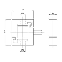 S-Type Load Cell Sensor, 5kg-50kg Capacity, High Repeatability 2.0±10% MV/V Output, ±0.1% Hysteresis, IP66, Wide Temp Range