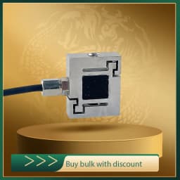 S-Type Load Cell Sensor, 5kg-50kg Capacity, High Repeatability 2.0±10% MV/V Output, ±0.1% Hysteresis, IP66, Wide Temp Range