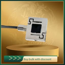 S-Type Load Cell Sensor, 5kg-50kg Capacity, High Repeatability 2.0±10% MV/V Output, ±0.1% Hysteresis, IP66, Wide Temp Range