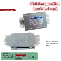 Industrial Grade Stainless Steel Junction Box | Precision Manufacturing | Multiple Inputs and Outputs, IP65 Single Various