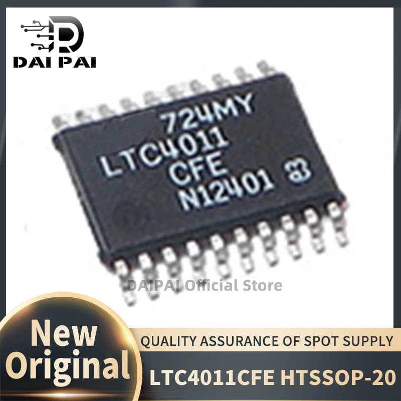 (5piece)100% New original LTC4011CFE LTC4011 HTSSOP-20 Battery Management IC Chipset