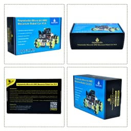Keyestudio Micro bit 4WD Mecanum With Board Robot Car V2.0 With Python Language Programming System For Microbit Smart Car Kit