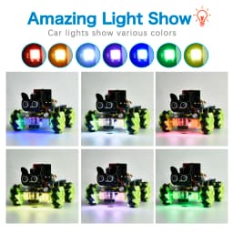 Keyestudio Micro bit 4WD Mecanum With Board Robot Car V2.0 With Python Language Programming System For Microbit Smart Car Kit