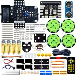 Keyestudio Micro bit 4WD Mecanum With Board Robot Car V2.0 With Python Language Programming System For Microbit Smart Car Kit