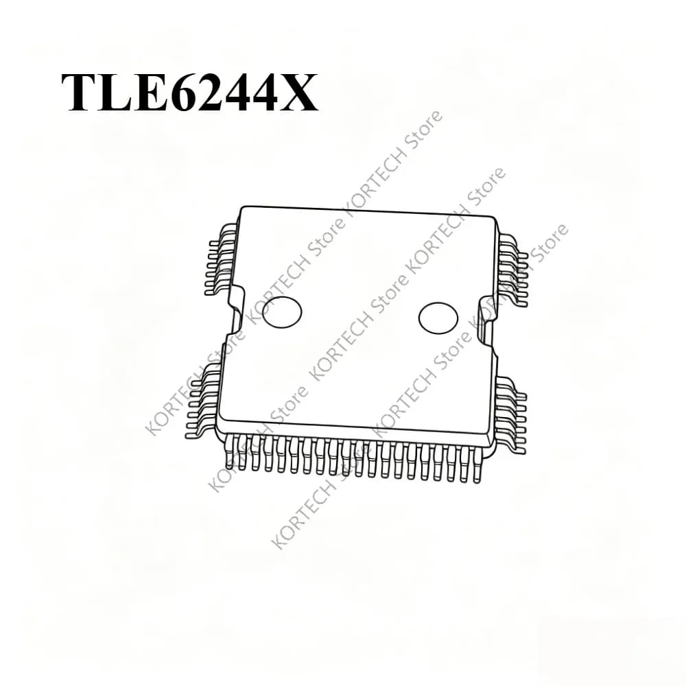 5PCS Brand new and original TLE6244X C2 TLE6244 Car IC For Mercedes Benz 272 273 ECU Board Fuel injection Driver