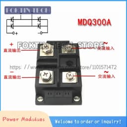 Original MDQ300-16 MDQ300A1600V MDQ300A 1600V Single-phase Rectifier Bridge Module 300A Bridge Rectifier
