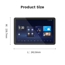 10.1-inch ESP32P4 development board supports Xiaozhi ESP32 C6 capacitive touch screen