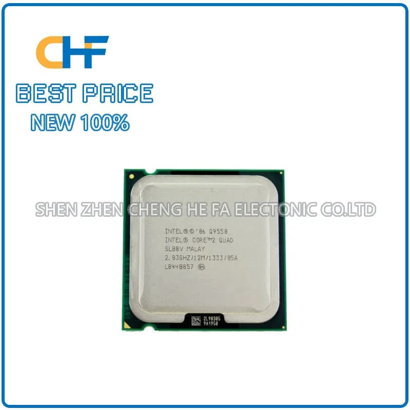 Q9550 4 Core 4 Thread 2.8GHz 95W 12M LGA775 interface CPU processor
