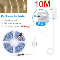 WS2811 Horse Race Chase LED Strip Light Motion Sensor Staircase Night Led Tape Diode Flexible Ribbon For Room Ceiling Decoration