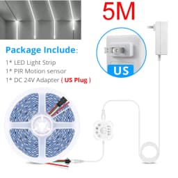 WS2811 Horse Race Chase LED Strip Light Motion Sensor Staircase Night Led Tape Diode Flexible Ribbon For Room Ceiling Decoration