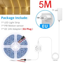 WS2811 Horse Race Chase LED Strip Light Motion Sensor Staircase Night Led Tape Diode Flexible Ribbon For Room Ceiling Decoration