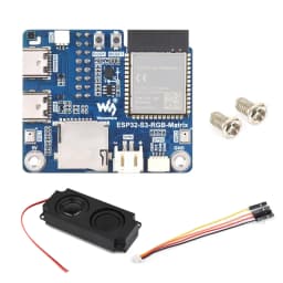 Waveshare ESP32-S3 RGB Matrix Driver Board Supporting 2.4 GHz WiFi BLE 5 Dual-Mode 240MHz 32-Bit LX7