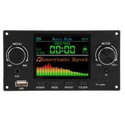 2.8 inch TFT Color Screen Bluetooth Lossless Audio Decoding Board Module 2 CH Support I2S Digital Audio Output Player DC 5-12V
