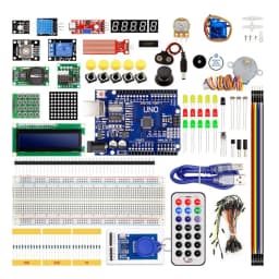 Arduino Starter Kit UNO R3 with Stepper Driver RFID Reader RC522 For Smart Home Control Automatic System DIY Project