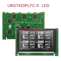 LMG7420PLFC-X LCD Module Display Replace for LMG7420 PLFC X Rev.A Rev.C Rev.D