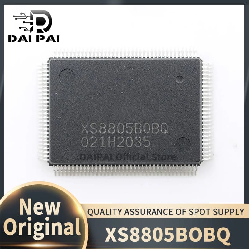 (1Pcs/Lot) 100% New original XS8805BOBQ XS8805B0BQ QFP-128 XS8805BOAQ XS8805B0AQ QFP128 Chipset