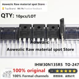 Aoweziic 2022+ 100% New Imported Original IHW30N135R5 H30PR5 TO-247 IGBT Tube Induction Cooker 1350V 30A