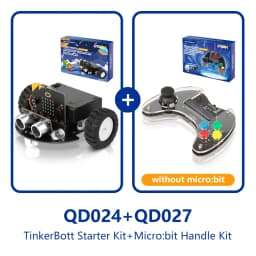 ACEBOTT Smart Robot Car Kit for BBC Micro:bit STEM Science Kits Coding Robots