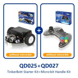 ACEBOTT Smart Robot Car Kit for BBC Micro:bit STEM Science Kits Coding Robots