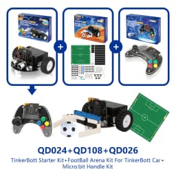 ACEBOTT Smart Robot Car Kit for BBC Micro:bit STEM Science Kits Coding Robots