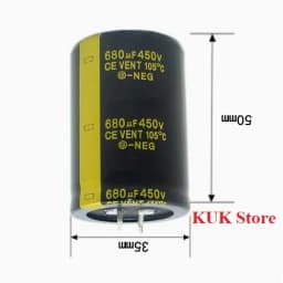Original 63V 80V 125V 450V 680UF 10000UF 12000UF