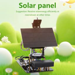 KUONGSHUN Age 8+ Educational Kit Smart Solar Tracker System Tracking Starter Kit For Arduino STEM