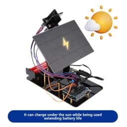 KUONGSHUN Age 8+ Educational Kit Smart Solar Tracker System Tracking Starter Kit For Arduino STEM