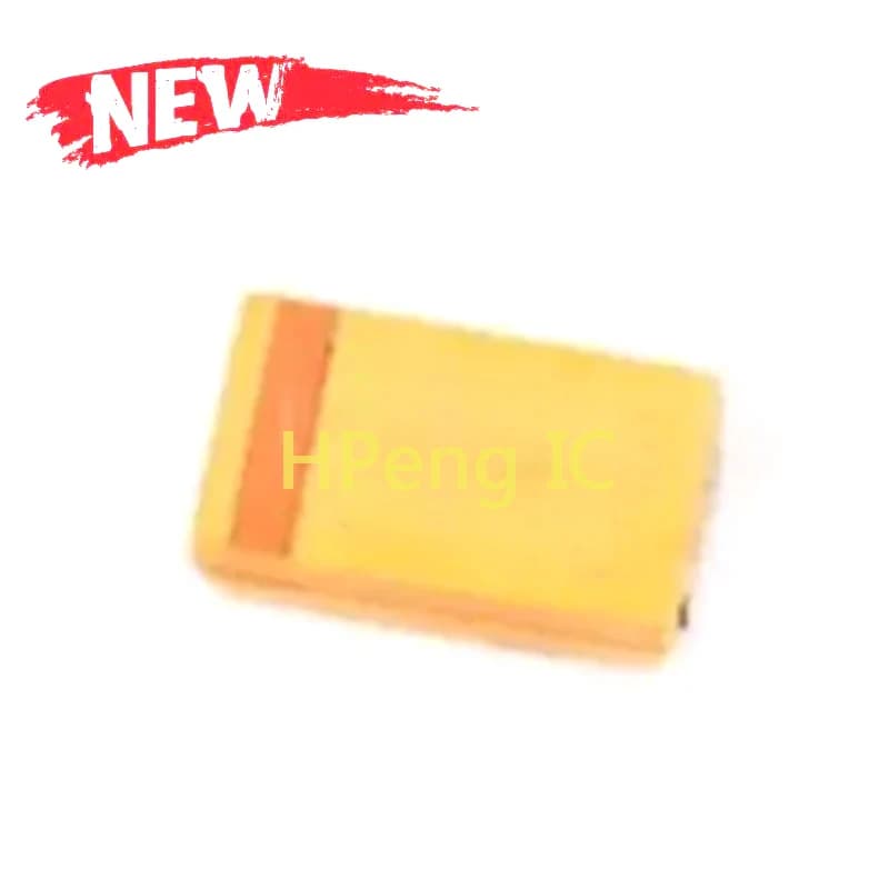 100PCS 6V 10V V 25V 35V 50V 10UF 22UF 33UF 47UF 100UF UF 330UF 470UF D Type Tantalum Capacir