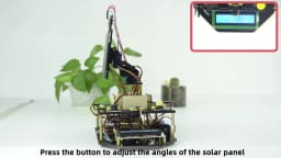 KEYESTUDIO DIY Smart Solar Tracker System Tracking Starter Kit For Arduino STEM Programming Toys DIY Mobile Phone Charging 15+
