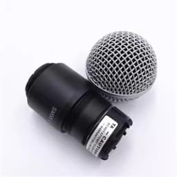For Shure PGX24/BETA58SM58 Handheld Microphone Connector SLX2 PG58 Upper Section Mist Head Mesh Head