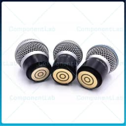 For Shure PGX24/BETA58SM58 Handheld Microphone Connector SLX2 PG58 Upper Section Mist Head Mesh Head