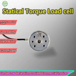 Mini Torque Sensor Reaction 0-100Nm High Precision Micro Stainless Steel Torque Load Cell for Industrial Force Measurement