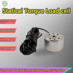Mini Torque Sensor Reaction 0-100Nm High Precision Micro Stainless Steel Torque Load Cell for Industrial Force Measurement