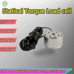 Mini Torque Sensor Reaction 0-100Nm High Precision Micro Stainless Steel Torque Load Cell for Industrial Force Measurement