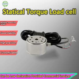 Mini Torque Sensor Reaction 0-100Nm High Precision Micro Stainless Steel Torque Load Cell for Industrial Force Measurement