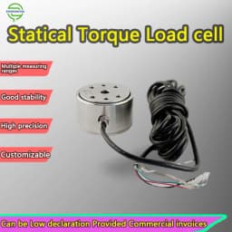 Mini Torque Sensor Reaction 0-100Nm High Precision Micro Stainless Steel Torque Load Cell for Industrial Force Measurement